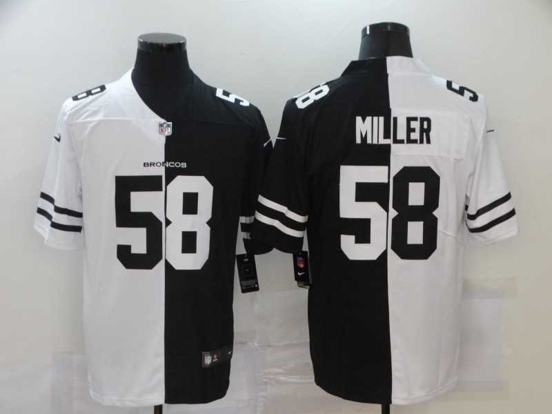Nike Broncos 58 Von Miller Black And White Split Vapor Untouchable Limited Jersey Dzhi,We sell and wholesale Nike Broncos 58 Von Miller Black And White Split Vapor Untouchable Limited Jersey Dzhi on line form chian!